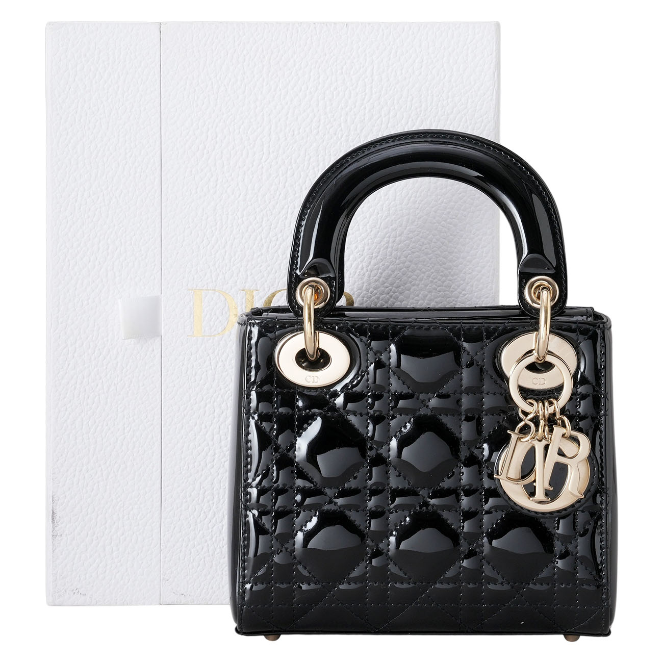 CHRISTIAN DIOR(USED)디올 페이던트 레이디디올 미니